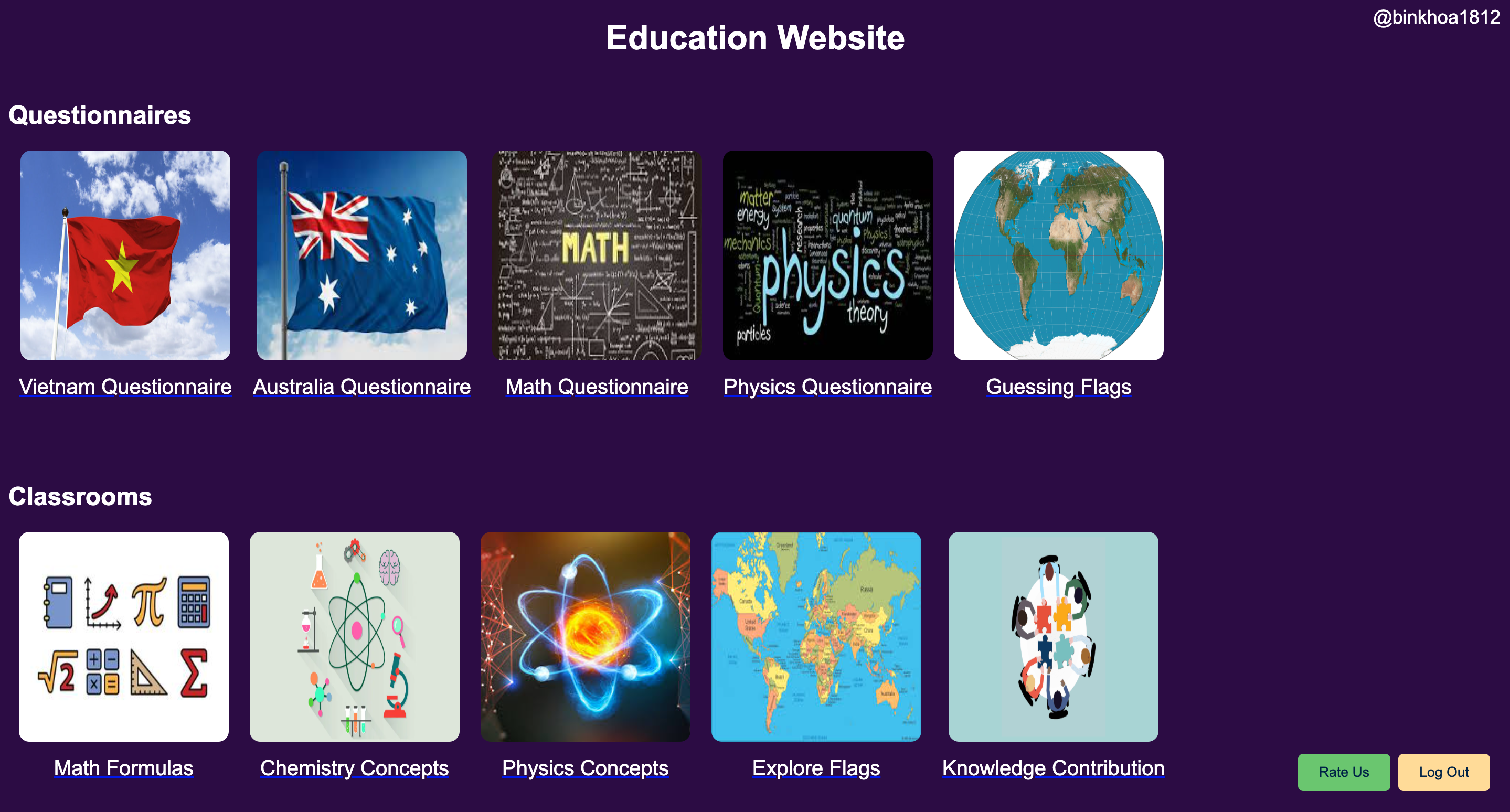 Education Website