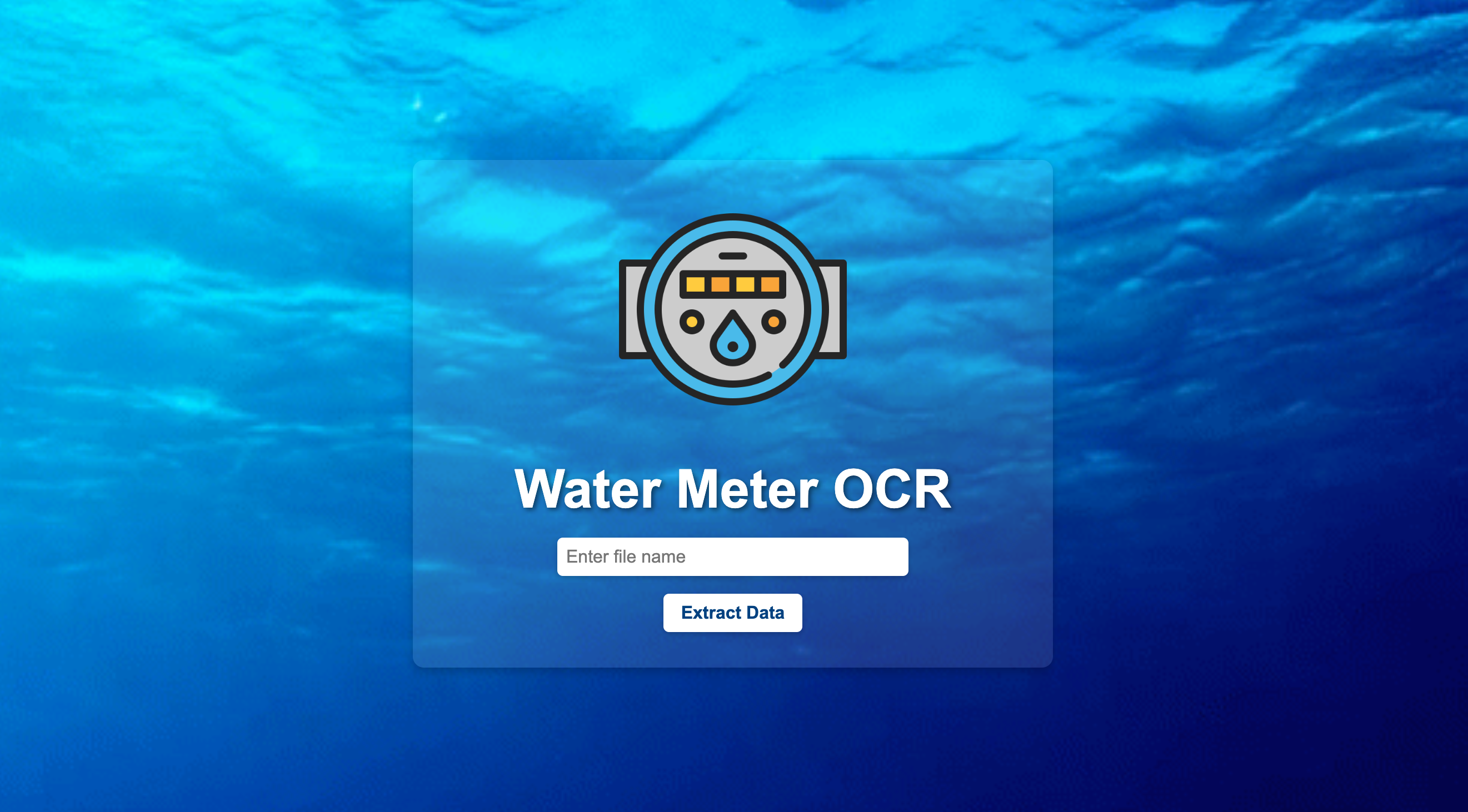Water Scanner